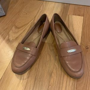 Tan loafer
